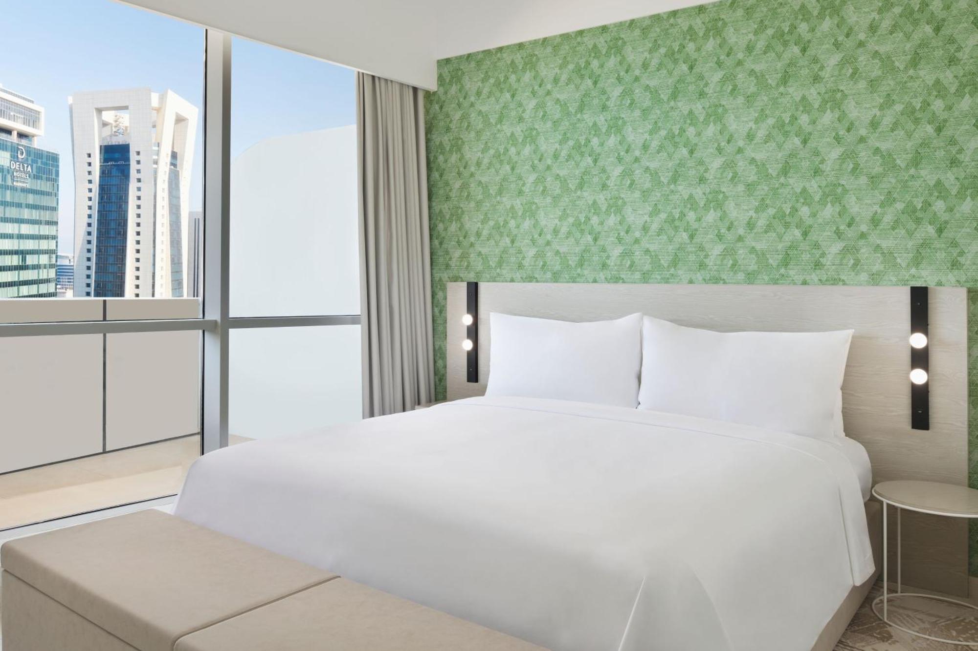 Hotel Element By Westin West Bay Ad-Dauha Zewnętrze zdjęcie A bedroom at the hotel