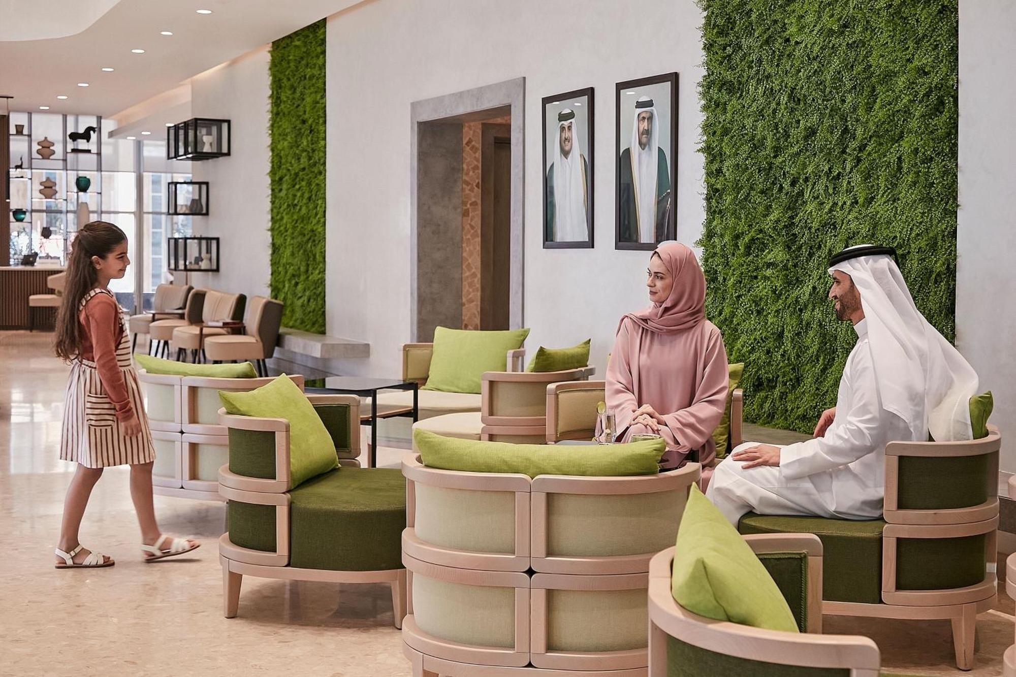 Hotel Element By Westin West Bay Ad-Dauha Zewnętrze zdjęcie The lounge at the airport